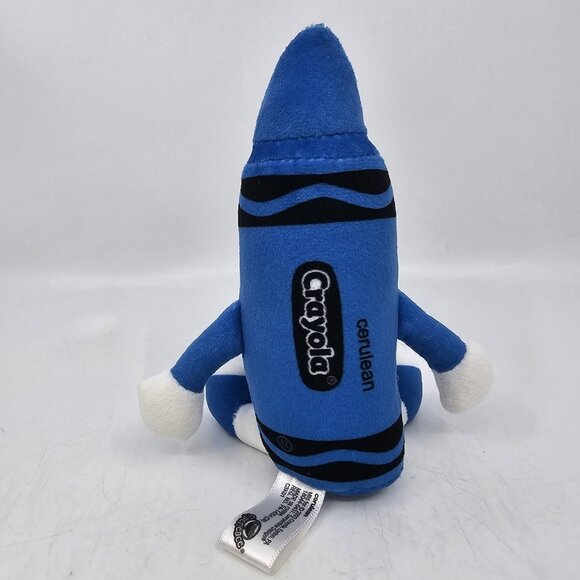 Crayola Crayon Cerulean Blue Plush Keychain Toy 2023 7 in - Picture 4 of 10